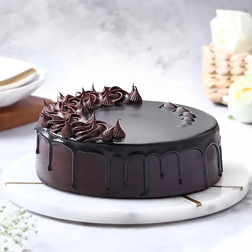Velvety Chocolate Truffle Cake - Image 4
